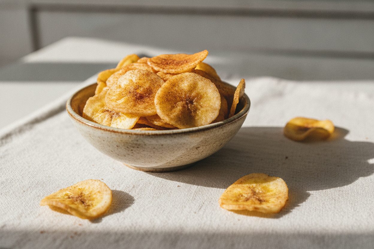 Airfryer Bananen-Chips