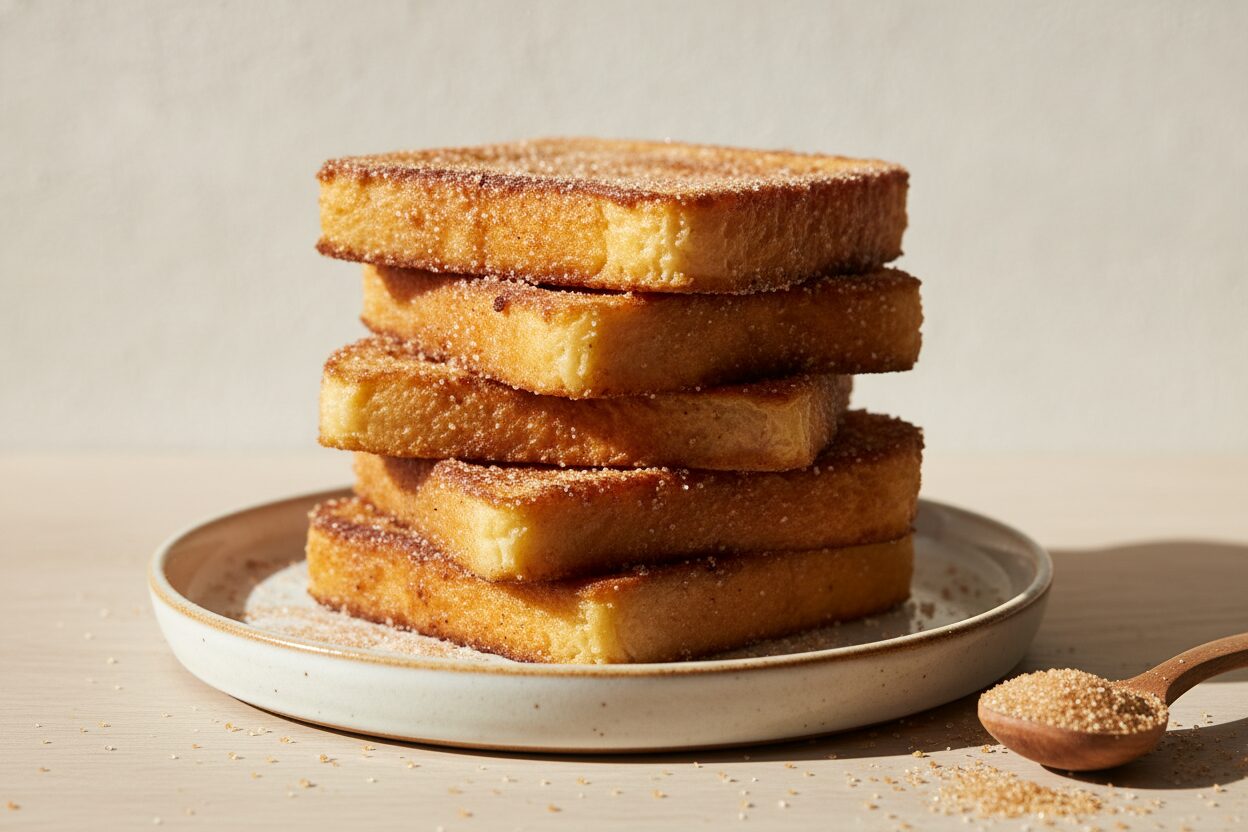 Airfryer French Toast mit Zimt-Zucker