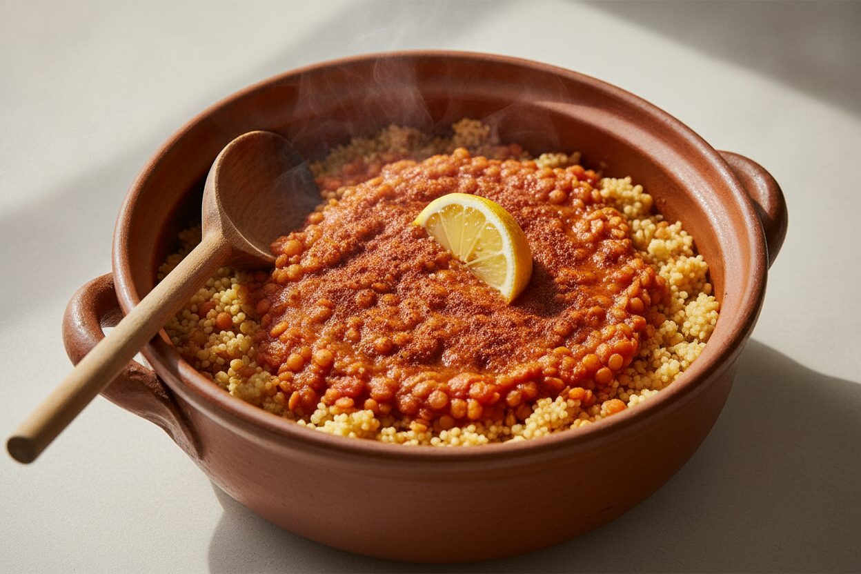 One-Pot Tomaten-Linsen-Couscous